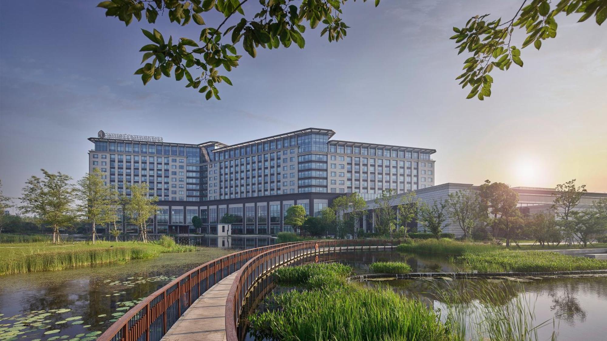 Intercontinental Nantong By Ihg-Best View Of Yangtze Buitenkant foto